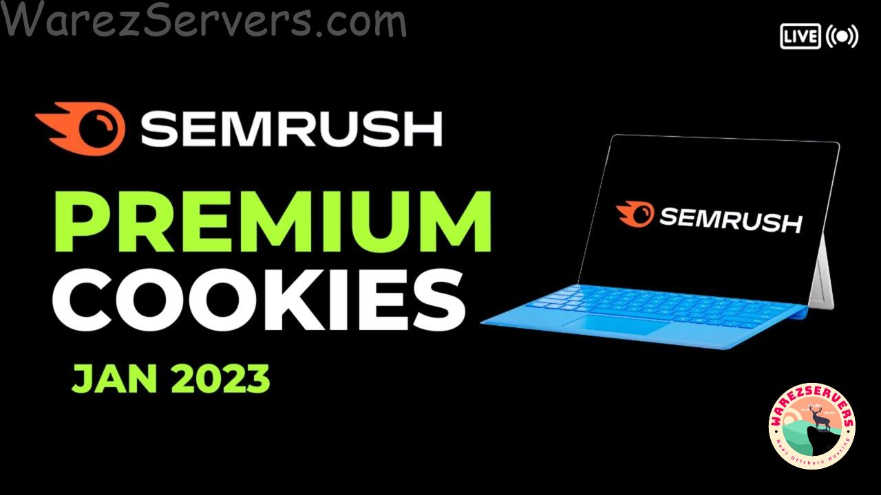 Get Semrush Premium Cookies - January 2023 [Daily Updated]